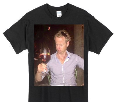 Custom Gildan 100% Cotton Black T-Shirt