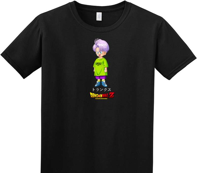 Custom Adult Soft Style 100% Cotton Black T-Shirt
