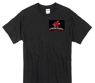 Custom Gildan 100% Cotton Black T-Shirt