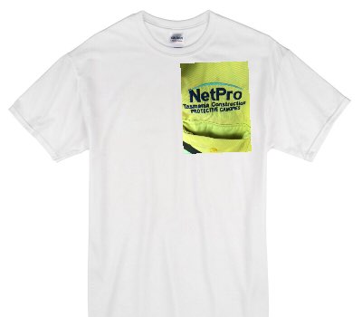 Custom Gildan 100% Cotton White T-Shirt