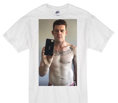 Custom Gildan 100% Cotton White T-Shirt