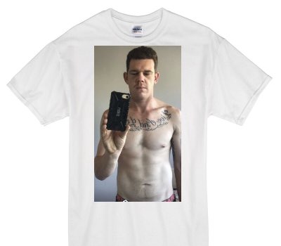Custom Gildan 100% Cotton White T-Shirt