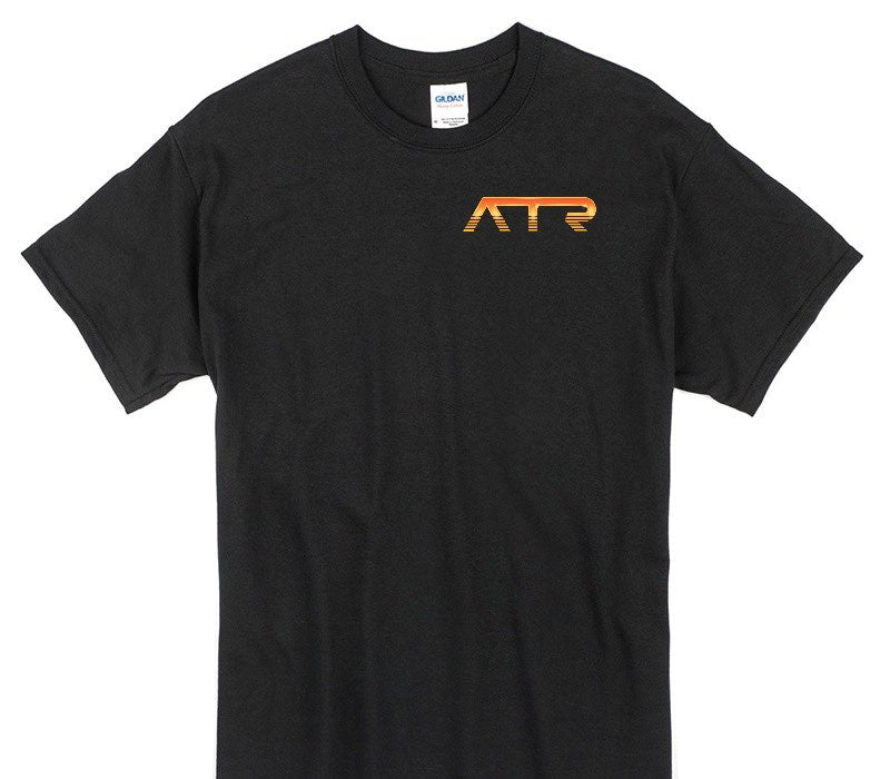 Custom Gildan 100% Cotton Black T-Shirt