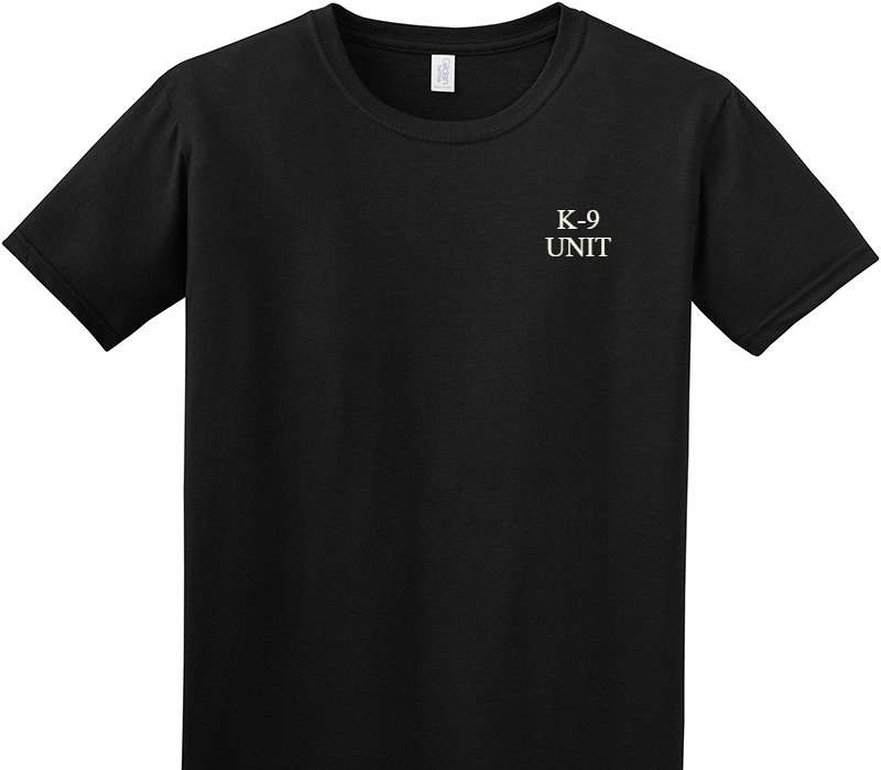 Custom Adult Soft Style 100% Cotton Black T-Shirt