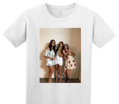 Custom Adult Soft Style 100% Cotton White T-Shirt