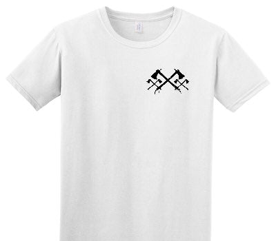 Custom Adult Soft Style 100% Cotton White T-Shirt