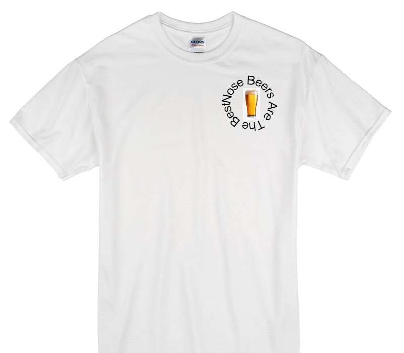 Custom Gildan 100% Cotton White T-Shirt