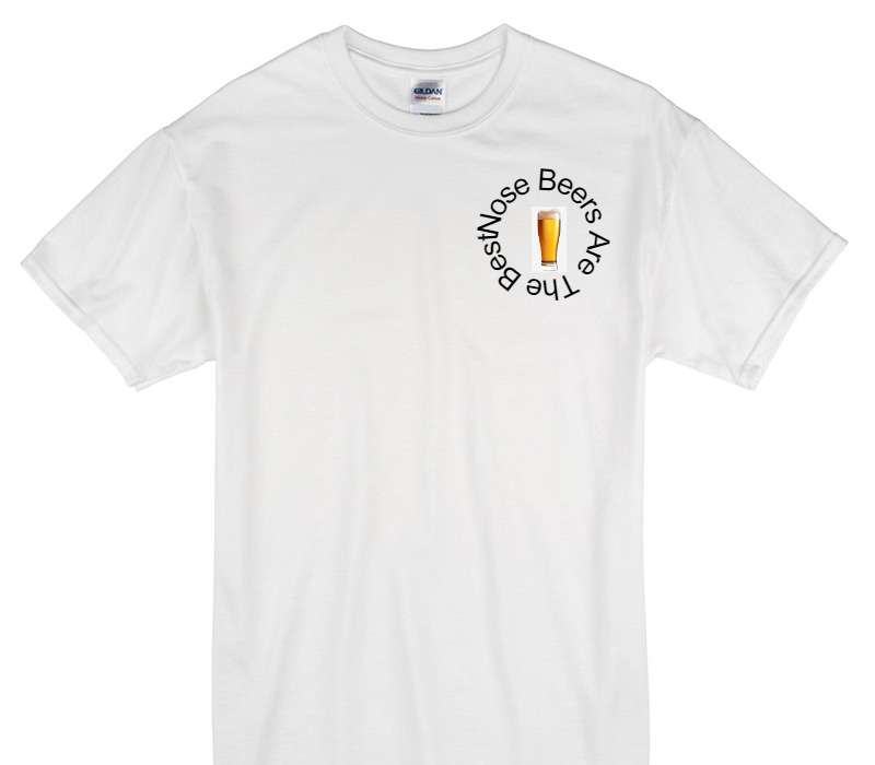 Custom Gildan 100% Cotton White T-Shirt