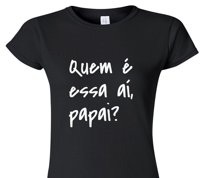 Custom Womens Soft Style 100% Cotton Black T-Shirt