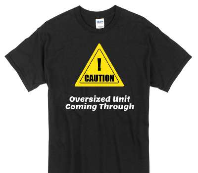Custom Gildan 100% Cotton Black T-Shirt