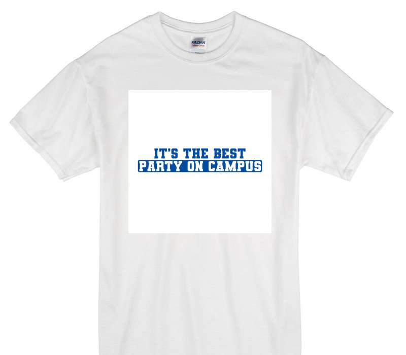 Custom Gildan 100% Cotton White T-Shirt