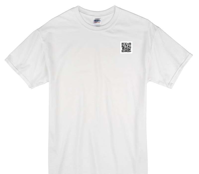Custom Gildan 100% Cotton White T-Shirt