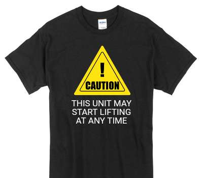 Custom Gildan 100% Cotton Black T-Shirt