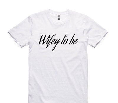Custom AS Colour 100% Cotton White T-Shirt