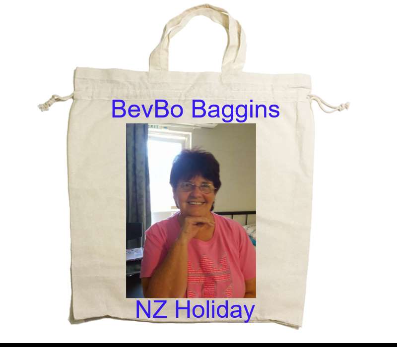 Custom Drawstring Tote Bag Cotton Calico