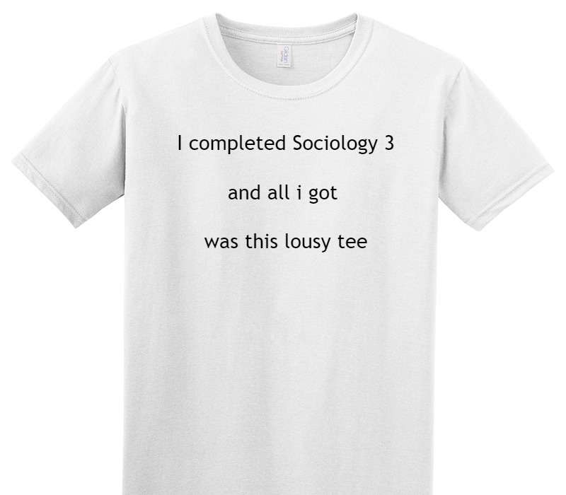 Custom Adult Soft Style 100% Cotton White T-Shirt
