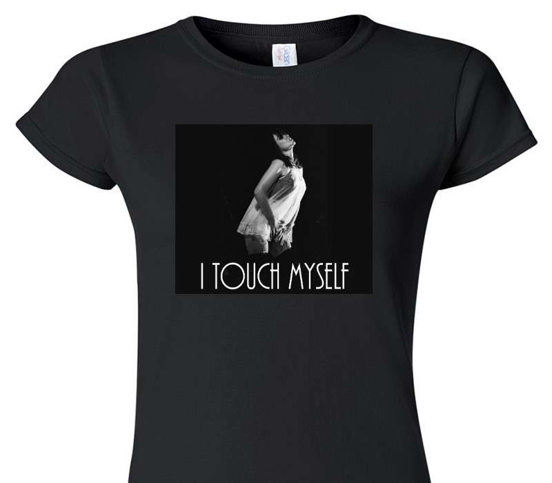 Custom Womens Soft Style 100% Cotton Black T-Shirt