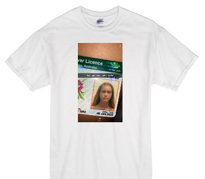 Custom Gildan 100% Cotton White T-Shirt