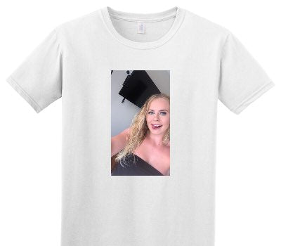 Custom Adult Soft Style 100% Cotton White T-Shirt