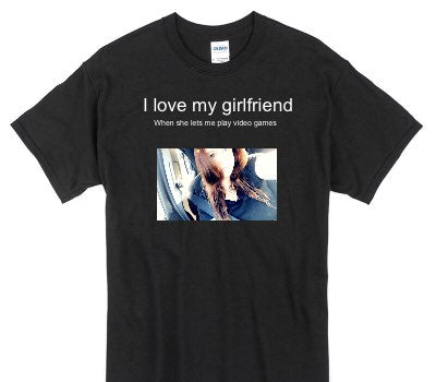 Custom Gildan 100% Cotton Black T-Shirt