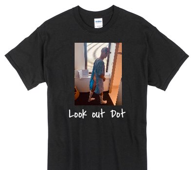 Custom Gildan 100% Cotton Black T-Shirt