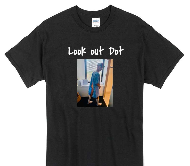 Custom Gildan 100% Cotton Black T-Shirt