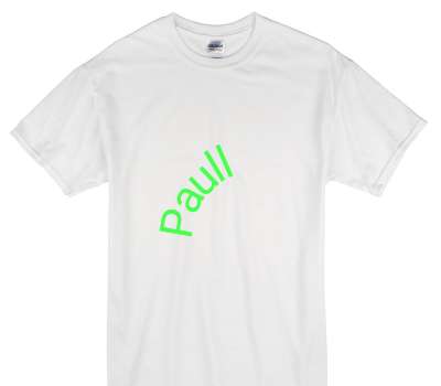 Custom Gildan 100% Cotton White T-Shirt