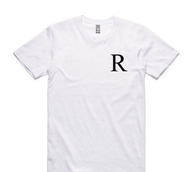 Custom AS Colour 100% Cotton White T-Shirt