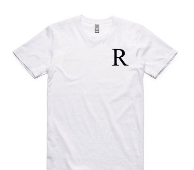 Custom AS Colour 100% Cotton White T-Shirt