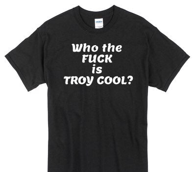Custom Gildan 100% Cotton Black T-Shirt