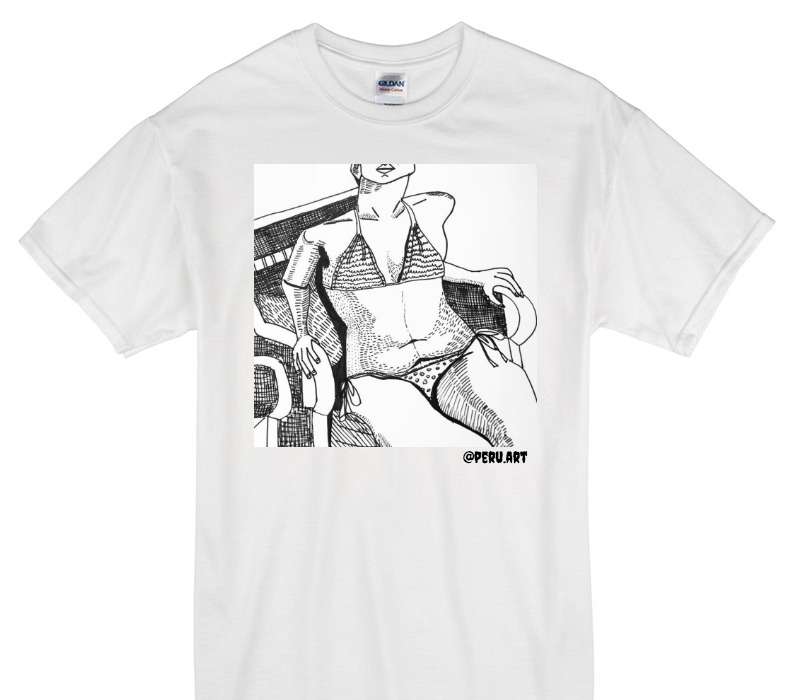Custom Gildan 100% Cotton White T-Shirt