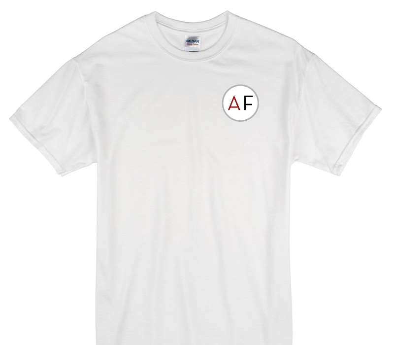 Custom Gildan 100% Cotton White T-Shirt