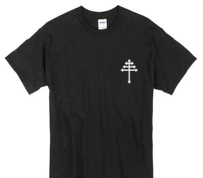 Custom Gildan 100% Cotton Black T-Shirt
