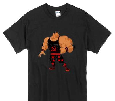 Custom Gildan 100% Cotton Black T-Shirt