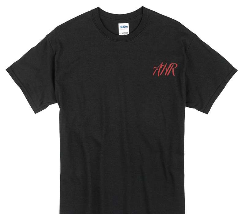 Custom Gildan 100% Cotton Black T-Shirt