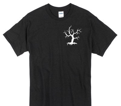 Custom Gildan 100% Cotton Black T-Shirt