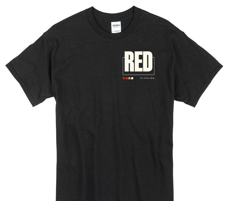 Custom Gildan 100% Cotton Black T-Shirt