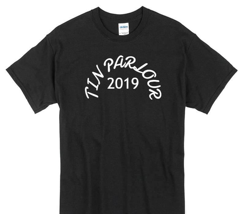 Custom Gildan 100% Cotton Black T-Shirt