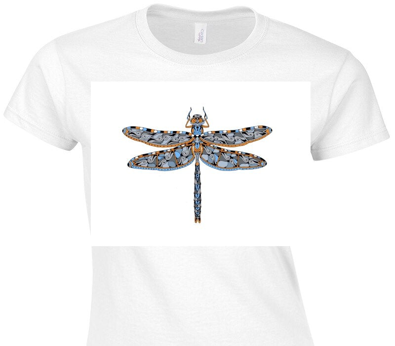 Custom Womens Soft Style 100% Cotton White T-Shirt
