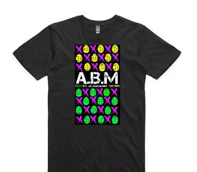 Custom AS Colour 100% Cotton Black T-Shirt