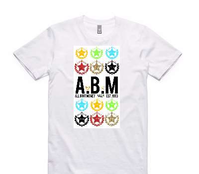 Custom AS Colour 100% Cotton White T-Shirt