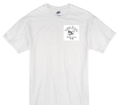 Custom Gildan 100% Cotton White T-Shirt