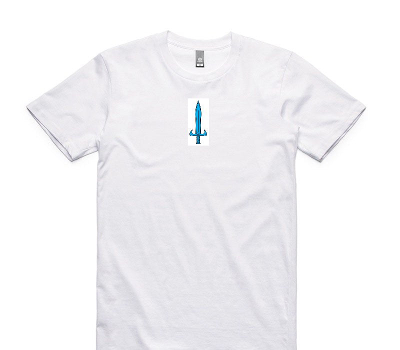 Custom AS Colour 100% Cotton White T-Shirt