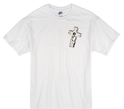 Custom Gildan 100% Cotton White T-Shirt