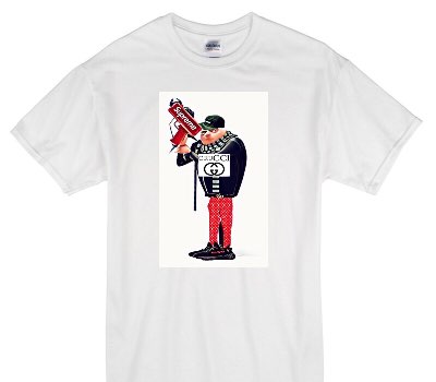 Custom Gildan 100% Cotton White T-Shirt
