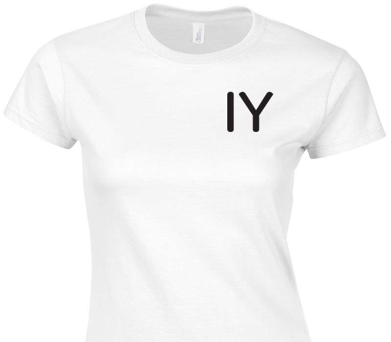 Custom Womens Soft Style 100% Cotton White T-Shirt