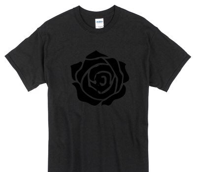 Custom Gildan 100% Cotton Black T-Shirt