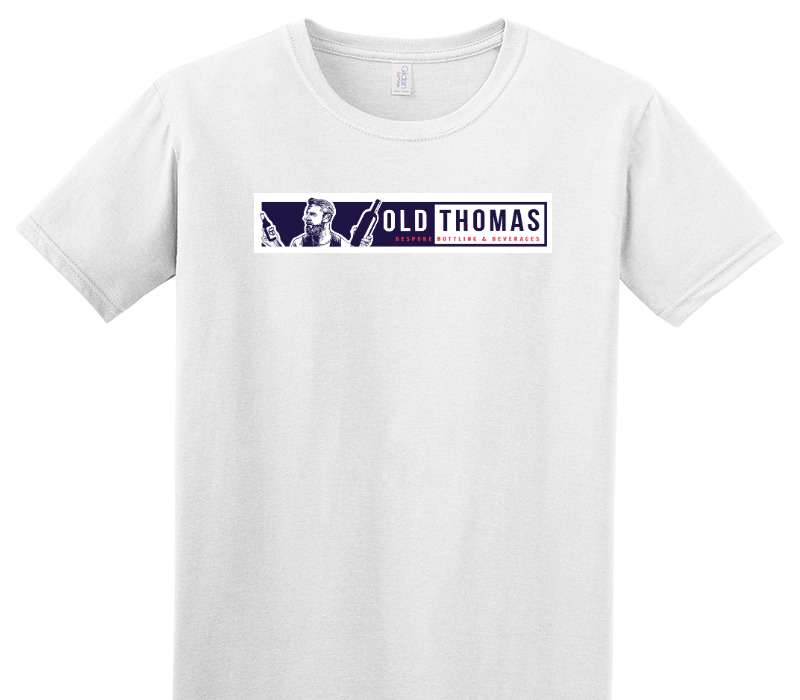Custom Adult Soft Style 100% Cotton White T-Shirt