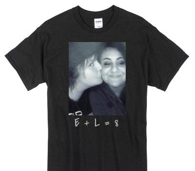 Custom Gildan 100% Cotton Black T-Shirt
