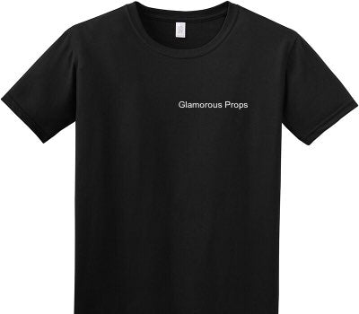 Custom Adult Soft Style 100% Cotton Black T-Shirt